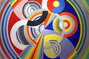 Rythmes et couleurs : Robert et Sonia Delaunay - Agrandir l'image, fenêtre modale