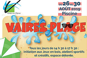 Vaires plage - Agrandir l'image, fenêtre modale