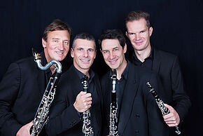 Quatuor Edison - Clarinettes - Agrandir l'image, fenêtre modale