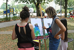 Un été aux Deux-Parcs - Noisiel - Agrandir l'image, fenêtre modale