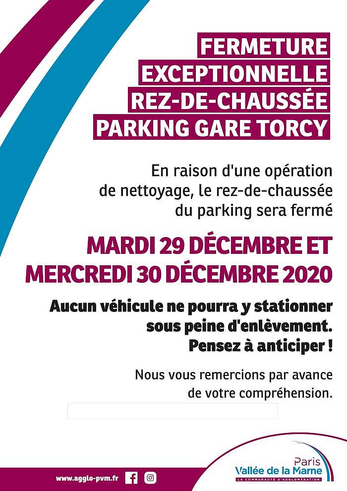 Nettoyage parking Torcy