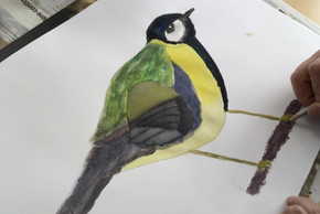 Agrandir l'image, fenêtre modale
