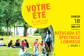 Musique et spectacle lumineux à Chelles - Agrandir l'image, fenêtre modale