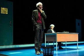 Le Cours classique Sandrine Lanno / Yves Ravey © Elizabeth Carrechio - Agrandir l'image, fenêtre modale