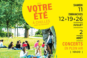 L'été à Chelles - Concerts - Agrandir l'image, fenêtre modale