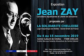 Exposition : Jean Zay, convictions républicaines et liberté de conscience - Agrandir l'image, fenêtre modale